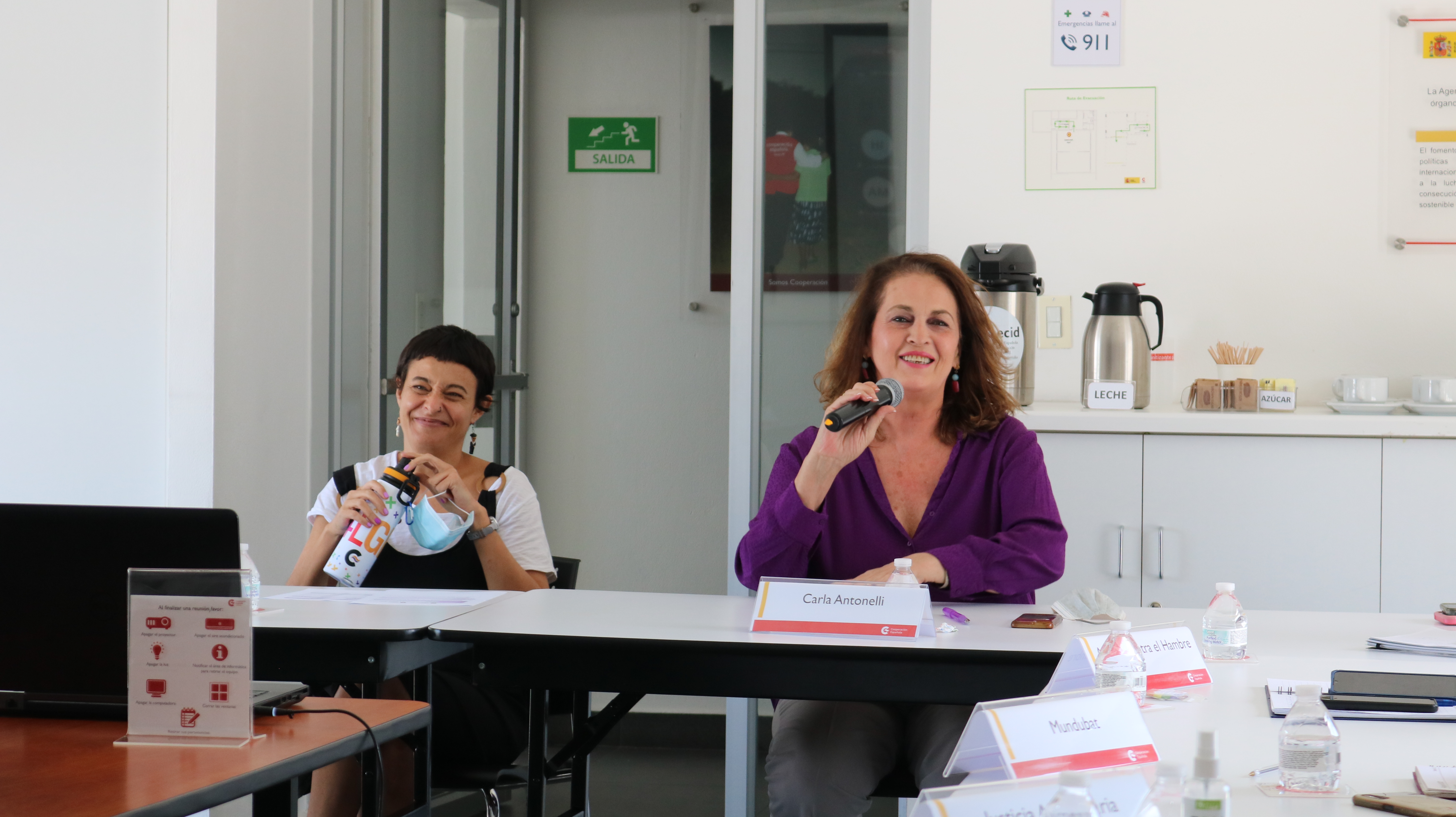 La política, actriz y activista Carla Antonelli, culmina con éxito su visita a Honduras