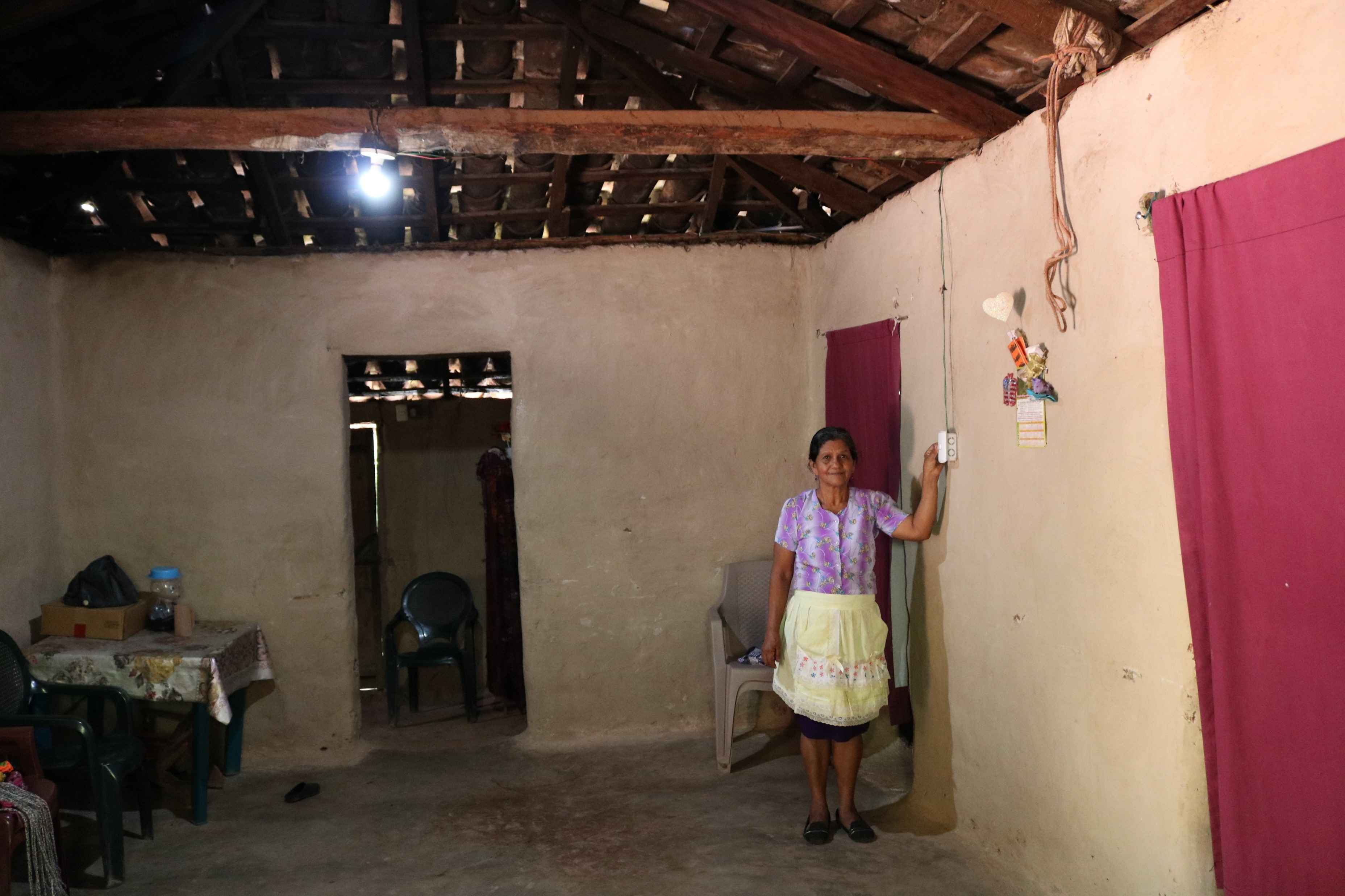 El Santuario en Choluteca iluminado por primera vez gracias a un innovador proyecto de energía limpia