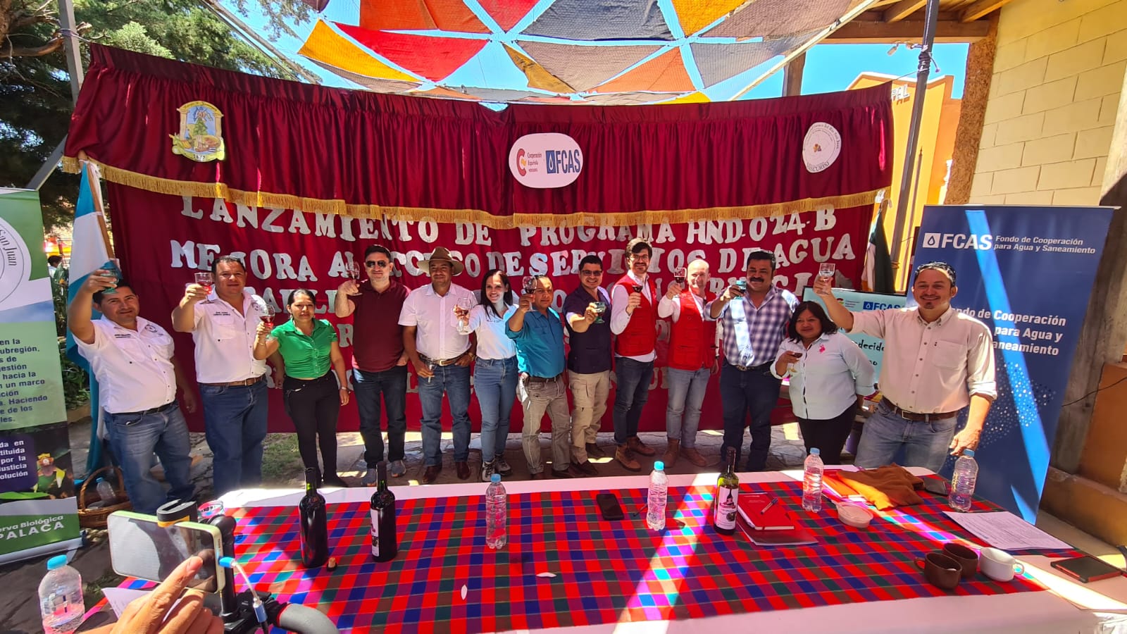 AECID y la Mancomunidad Cuenca del Río San Juan lanzan proyecto para mejorar acceso al agua potable y saneamiento en el corredor lenca de Honduras