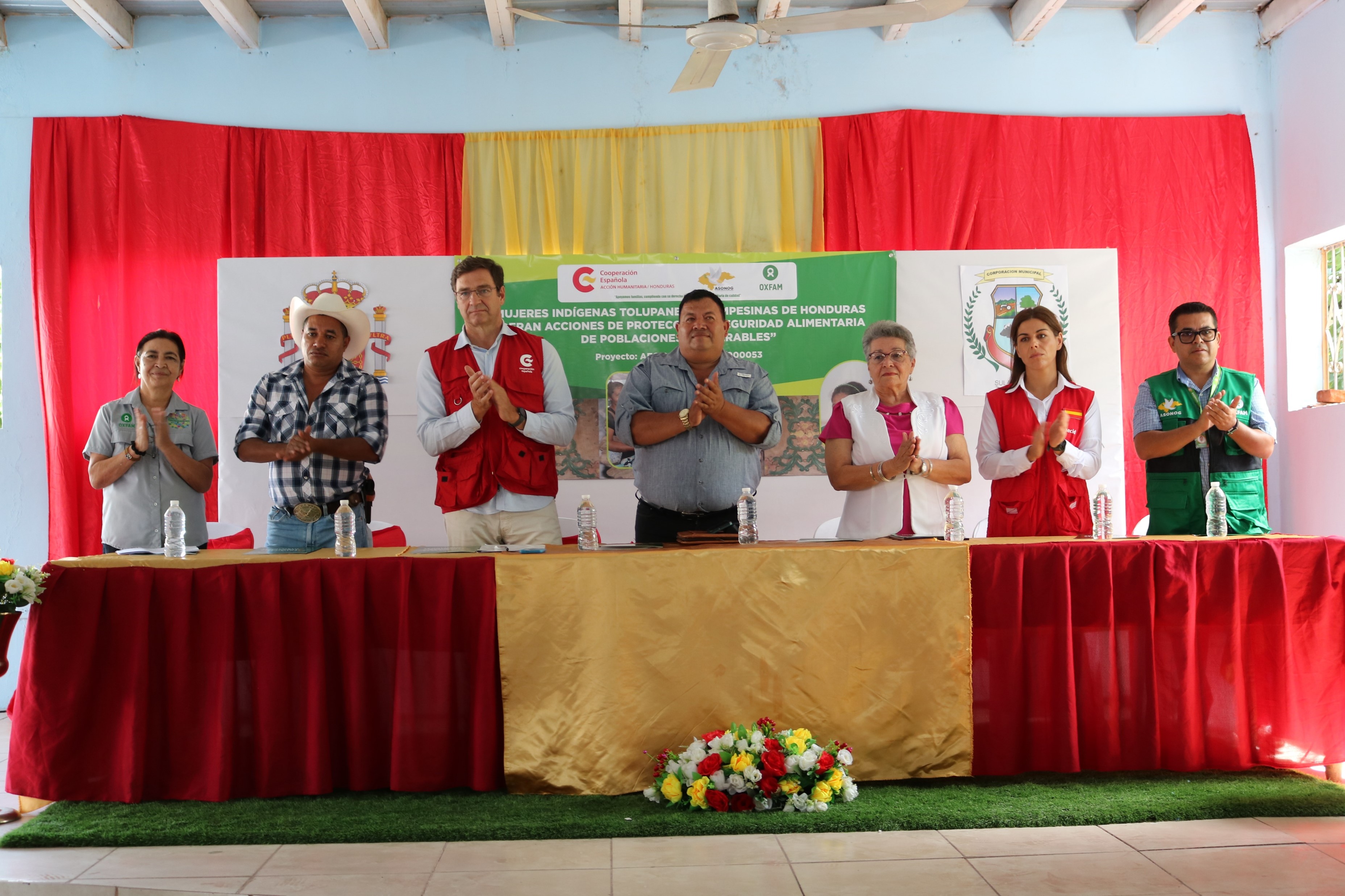 Cooperación internacional continuará brindando respuesta humanitaria con acciones de protección y seguridad alimentaria en Yoro