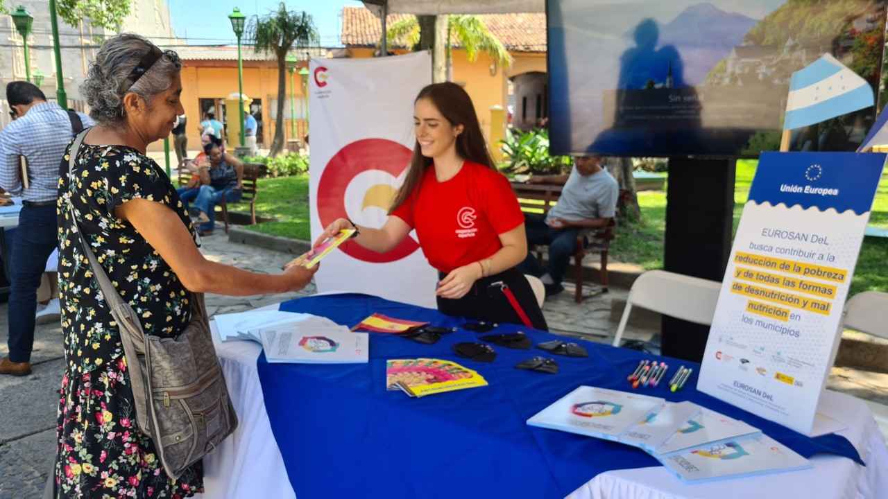 Unión Europea en alianza con Cooperación Española realiza en Comayagua la Feria “Conectados para la Seguridad Alimentaria y Nutricional”