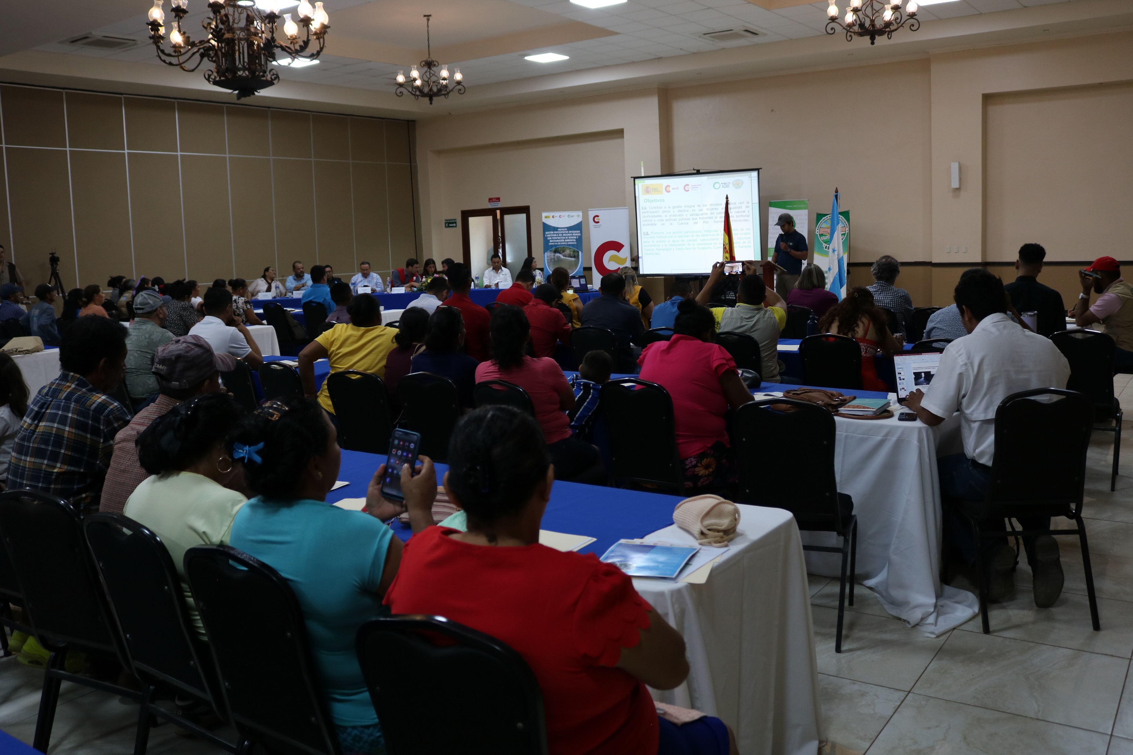 Con apoyo de España se mejorará el acceso al agua en El Corpus, Namasigüe y Santa Ana de Yusguare