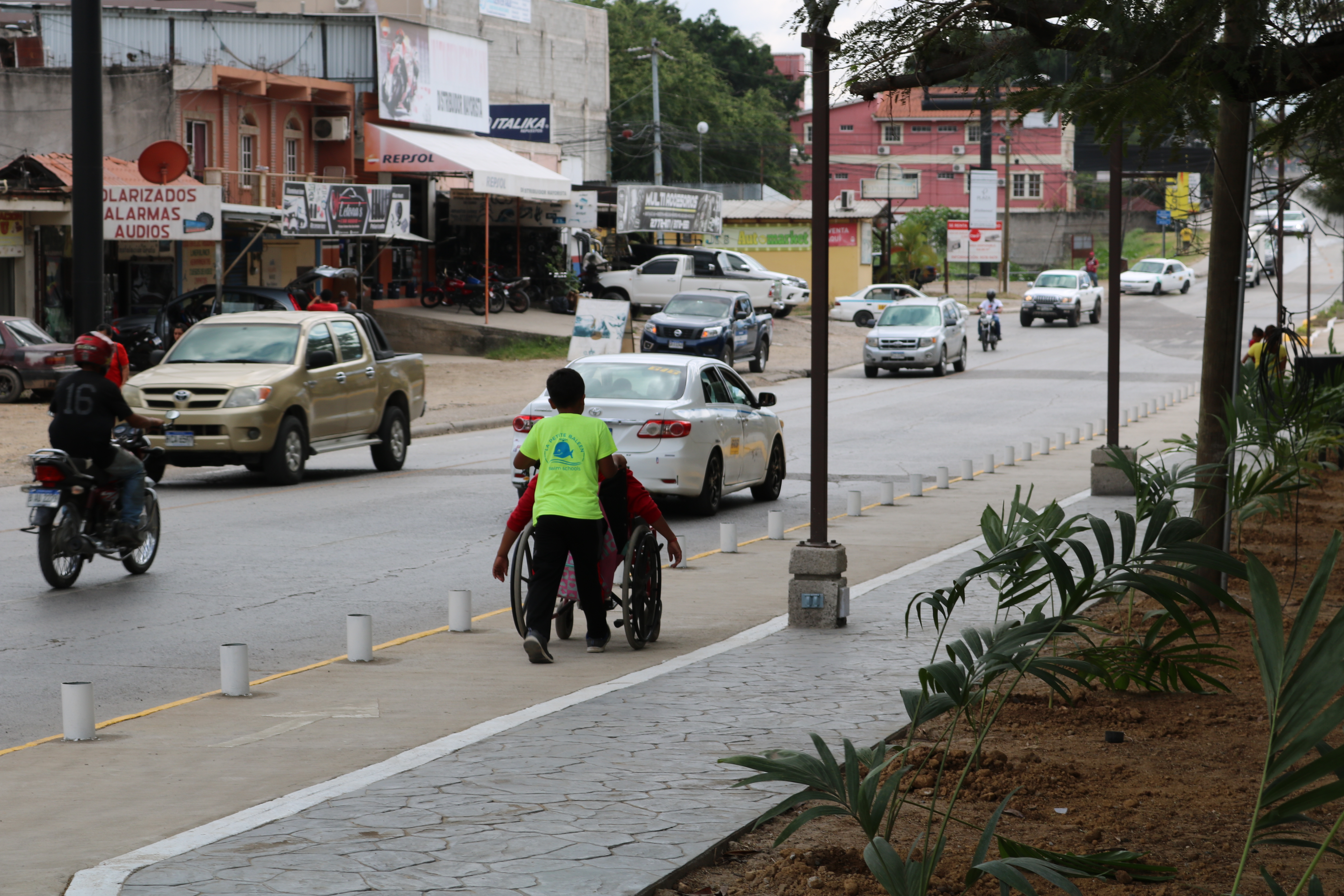 La Cooperación Andaluza y la Alcaldía de Comayagua inauguraron obras de mejora de espacios públicos de la ciudad