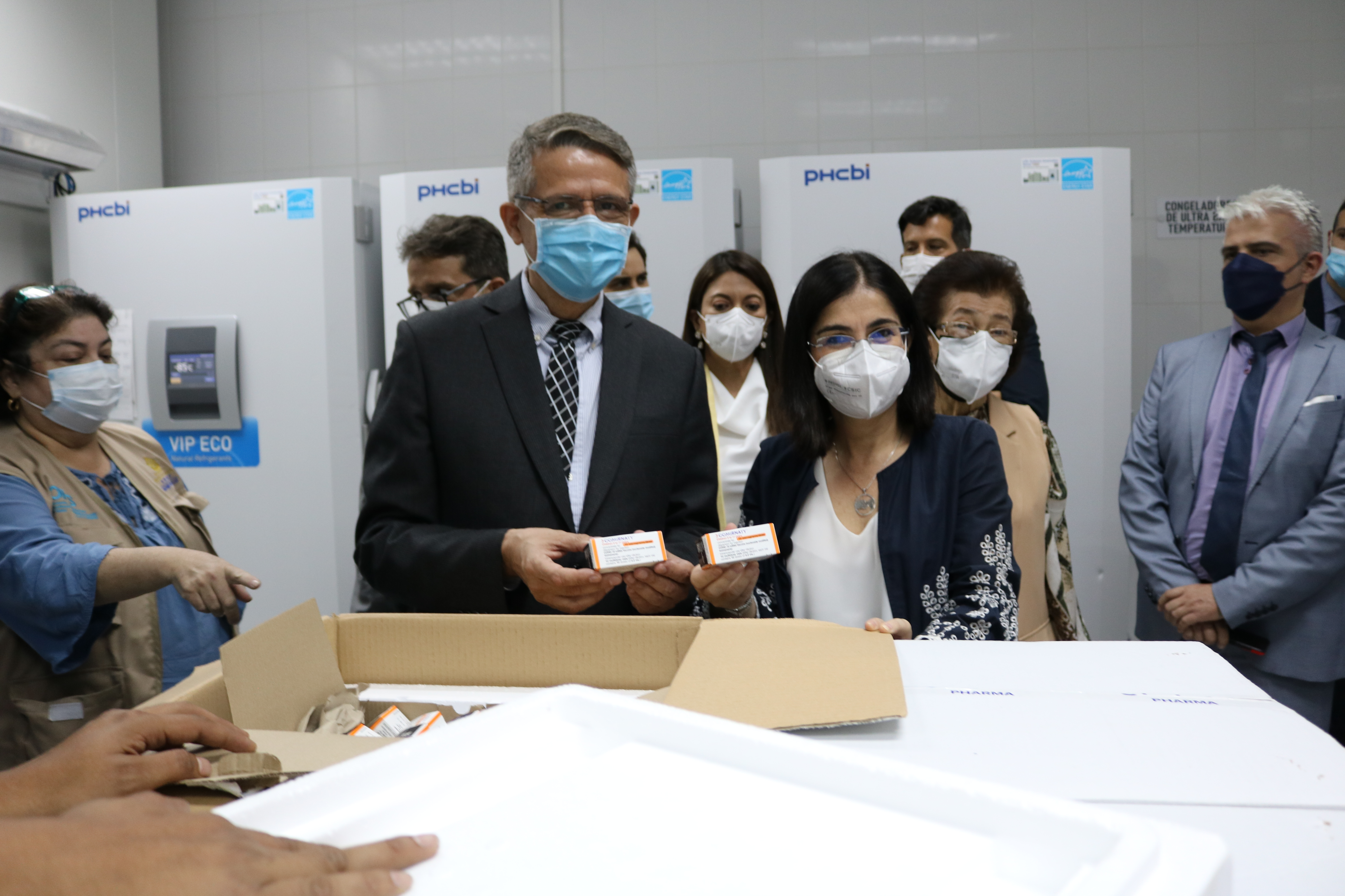 Donación de vacunas pediátricas frente a la COVID-19