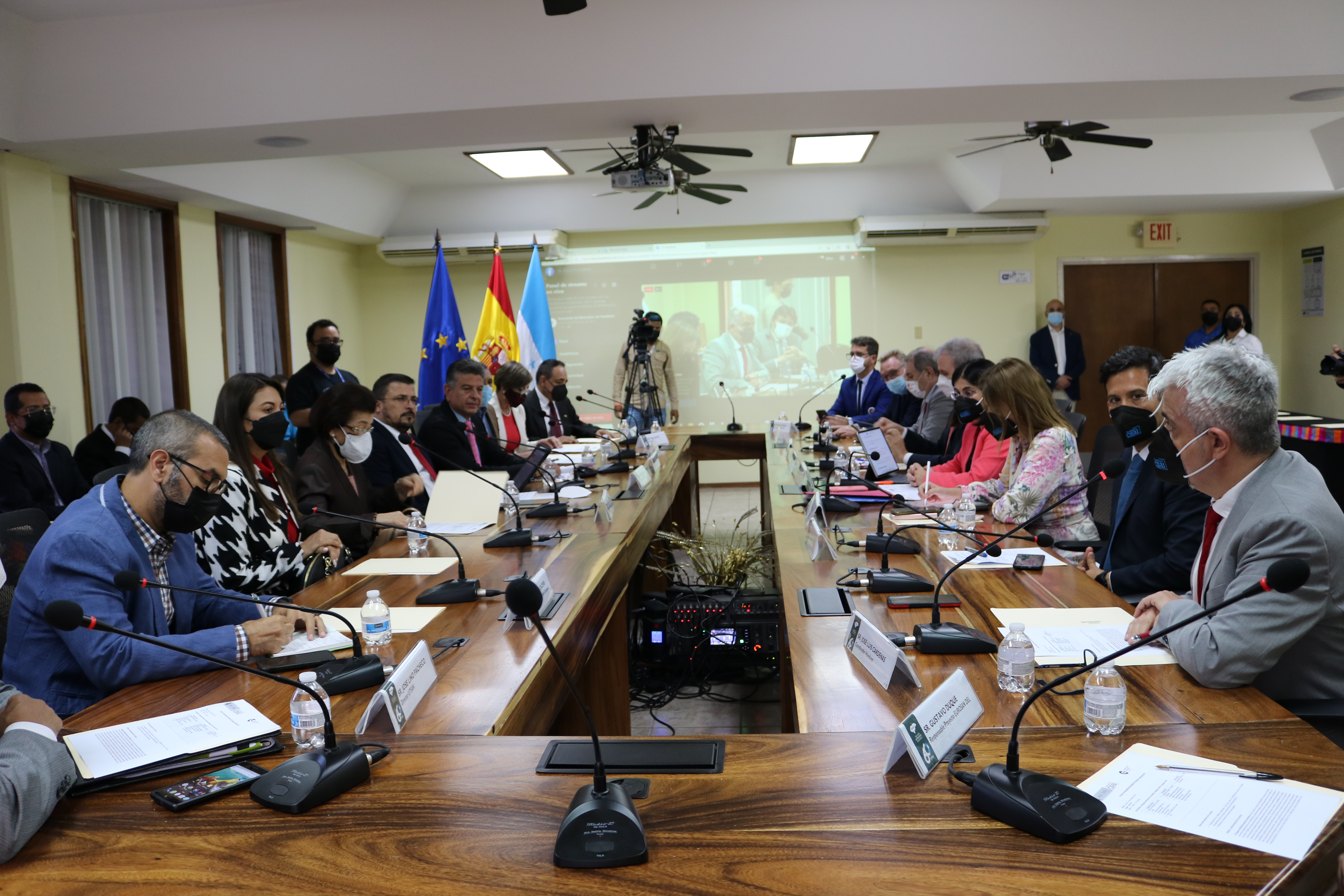 Encuentro con socios del AECID/EUROSAN DeL