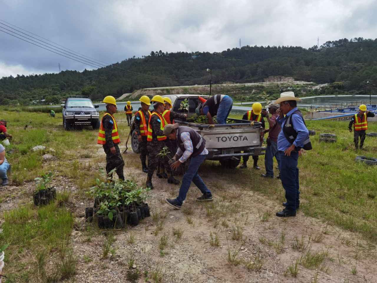 Municipalidad de Santa Rosa de Copán y la Cooperación Española encabezan actividades de reforestación