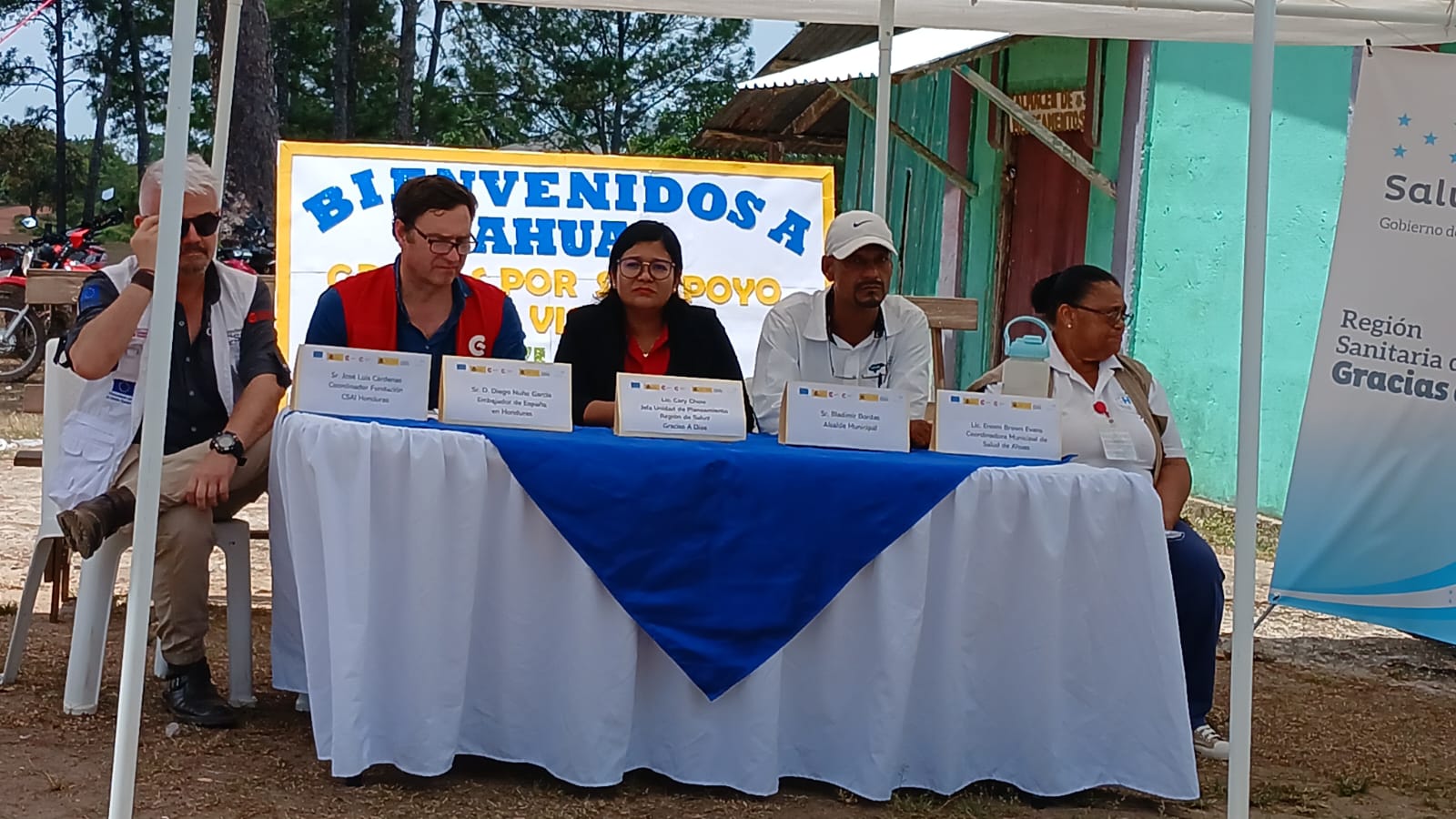 Embajador de España visita la Muskitia para impulsar acciones de seguridad alimentaria