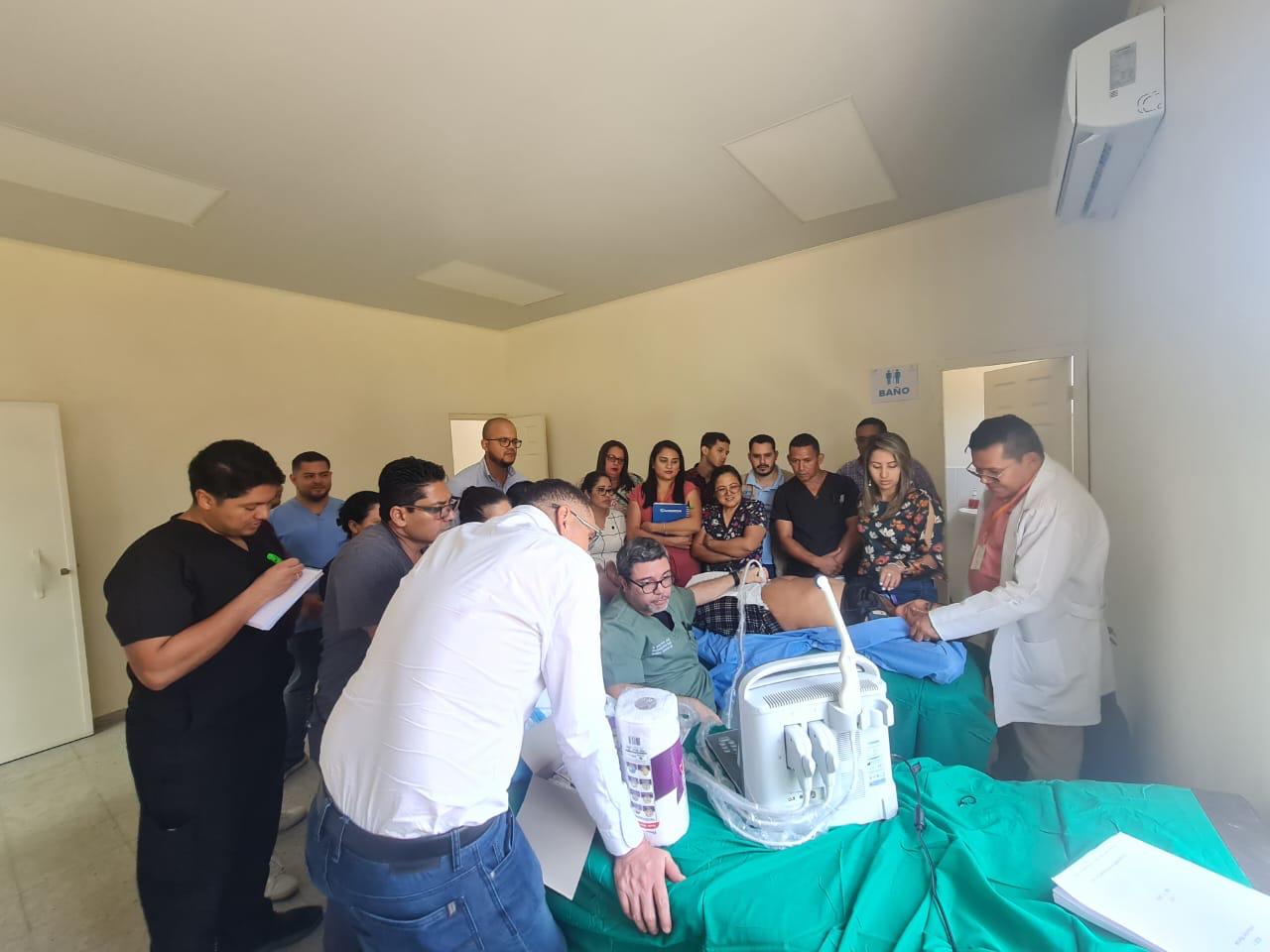 AECID/Eurosan DeL fortalece capacidades ginecoobstetras del personal de salud en el municipio de Talanga
